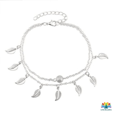 Chaine de cheville Feuilles