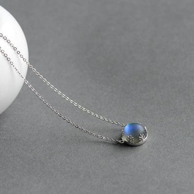 Collier Aurore Boréale en Argent 925 et Cristal