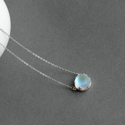 Collier Aurore Boréale en Argent 925 et Cristal