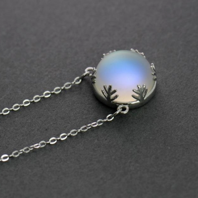 Collier Aurore Boréale en Argent 925 et Cristal