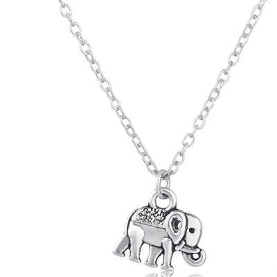 Collier Éléphant dargent