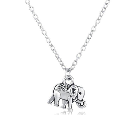 Collier Éléphant dargent