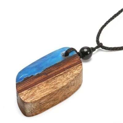 Collier pendentif Plage & Océan