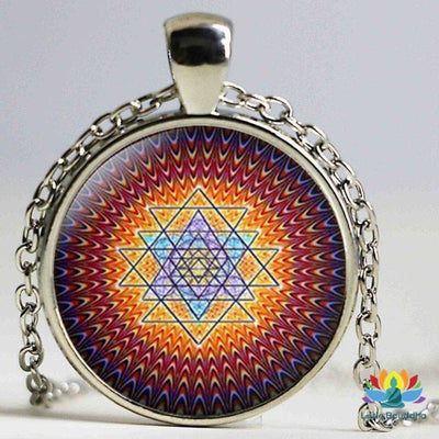 Collier sacré Sri Yantra Infinity
