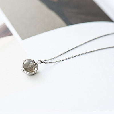 Collier pendentif Inspiration en Labradorite et Argent925