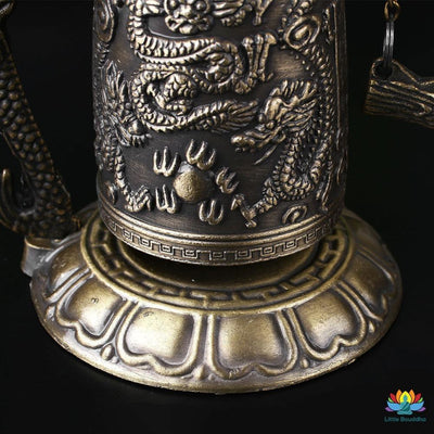 Décoration antique Cloche Bouddhiste
