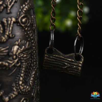 Décoration antique Cloche Bouddhiste