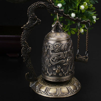 Décoration antique Cloche Bouddhiste