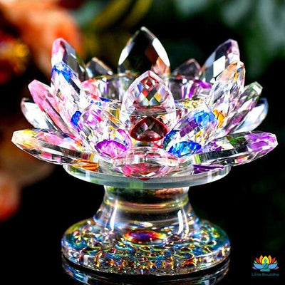 Décoration Fleur de lotus en cristal - version 2020