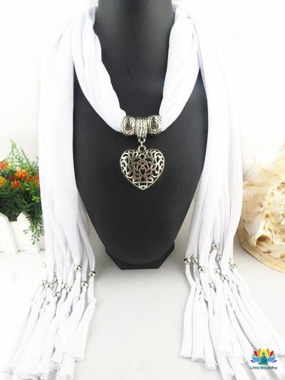 Écharpe pendentif Amour - 14 Coloris