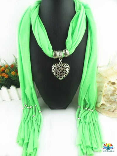 Écharpe pendentif Amour - 14 Coloris