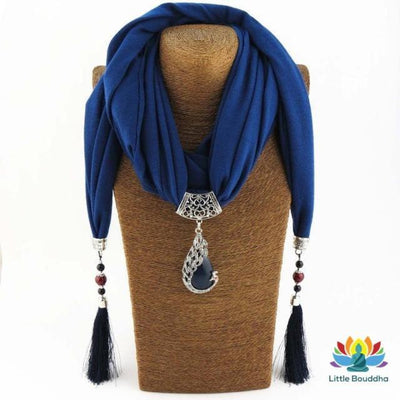 Écharpe Pendentif Une pierre de cou