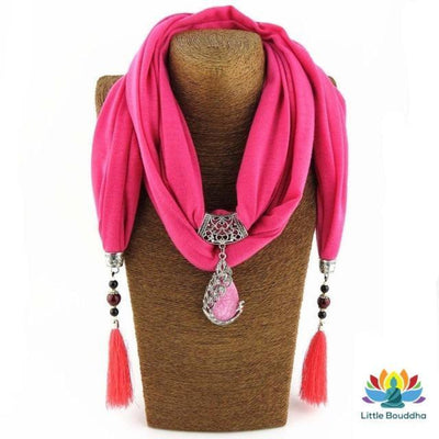 Écharpe Pendentif Une pierre de cou