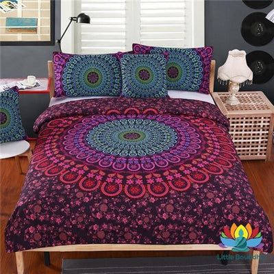 Ensemble de lit Mandala