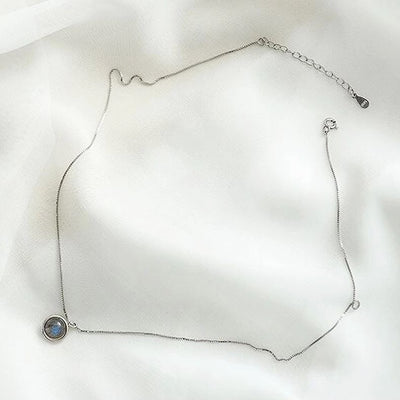 Collier pendentif Inspiration en Labradorite et Argent925