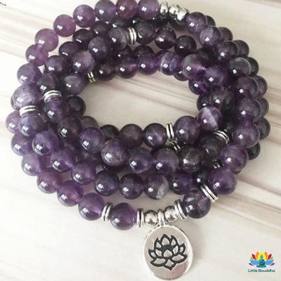 Mâlâ anti-stress Nuit sereine en Améthyste