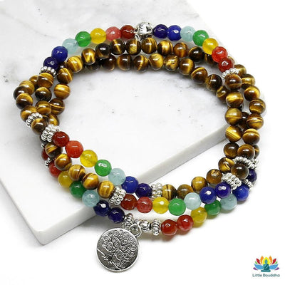 Mâlâ de guérison Vitalité 7 chakras