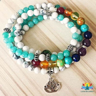 Mâlâ Détox en Howlite & Tourmaline