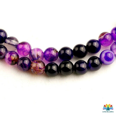 Mâlâ Introspection & Fidelité en Agate Violette