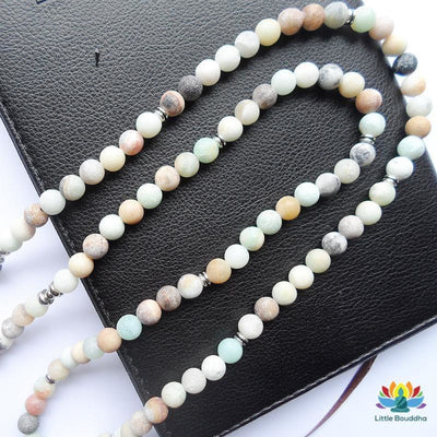 Mâlâ Lotus en Amazonite