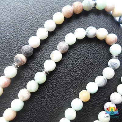 Mâlâ Lotus en Amazonite