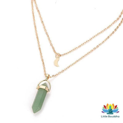 Pendentif Pierre de lune - 7 variantes