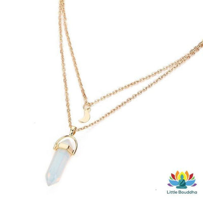 Pendentif Pierre de lune - 7 variantes