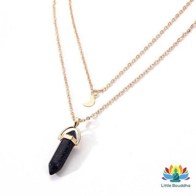 Pendentif Pierre de lune - 7 variantes