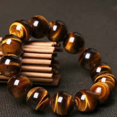 Bracelet Motivation en Oeil de Tigre