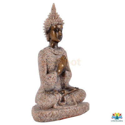 Statuette Bouddha en pierre