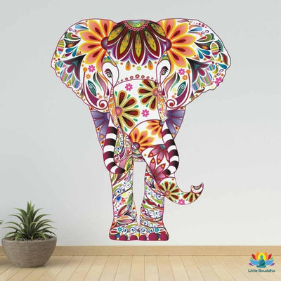 Sticker mural Couleur éléphant
