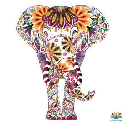 Sticker mural Couleur éléphant
