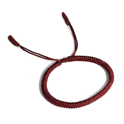Bracelet tressé porte-bonheur